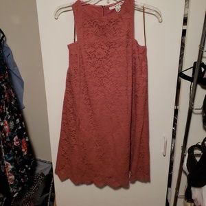 Lace tent dress